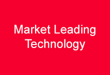 Market Leading Technology